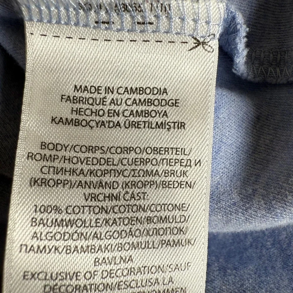 Polo Ralph‎ Lauren Mens 2XB Blue Polo Shirt Short Sleeve Casual Big Tall Cotton